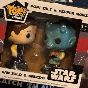 Funko Pop! Home Han Solo & Greedo Salt and Pepper Shakers